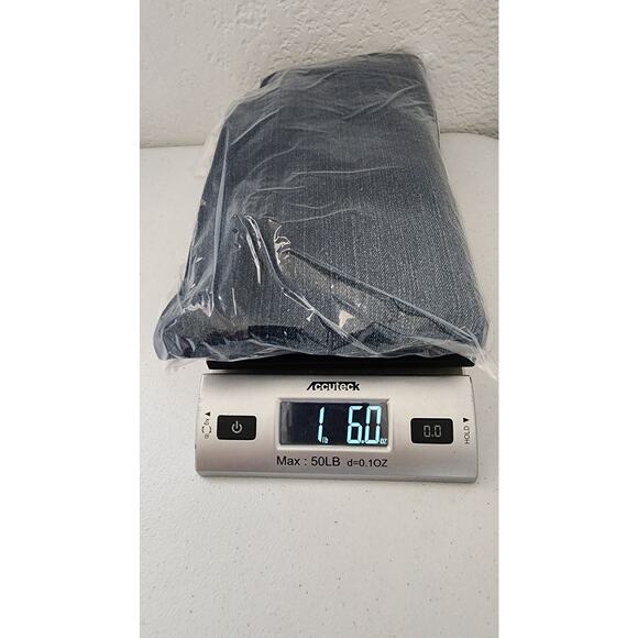 LEI Jeans Juniors Woman 17 37X32 Blue Flare Midrise Rhinestones Distressed Y2K - Picture 13 of 13